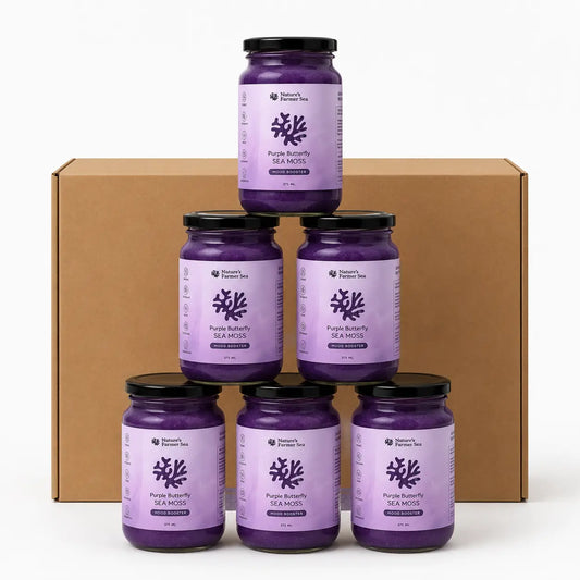 Purple Butterfly 375ml Jar - Pack of 6